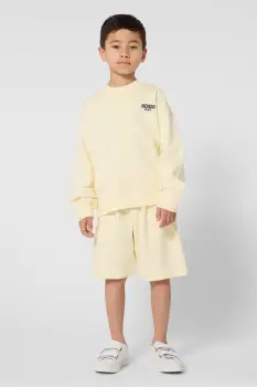 Kenzo Kids pantaloni scurti din bumbac pentru copii imagine