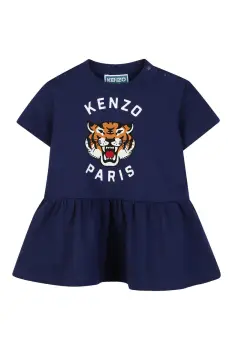 Kenzo Kids rochie din bumbac pentru copii imagine