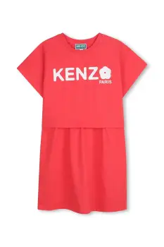 Kenzo Kids rochie din bumbac pentru copii imagine
