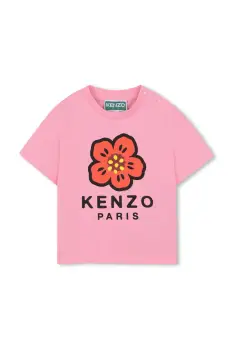 Kenzo Kids tricou de bumbac pentru copii imagine