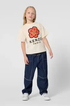 Kenzo Kids tricou de bumbac pentru copii imagine