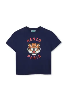 Kenzo Kids tricou de bumbac pentru copii imagine