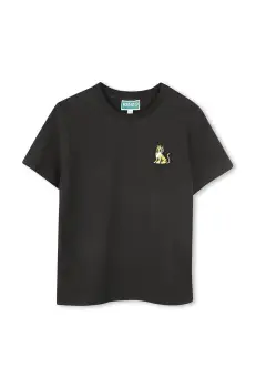 Kenzo Kids tricou de bumbac pentru copii cu imprimeu, K61138 imagine