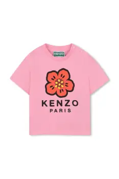 Kenzo Kids tricou din bumbac pentru bebelusi imagine