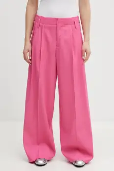 Kenzo pantaloni de lana imagine