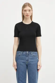 Kenzo pulover culoarea negru, light, FF52PU4983CW.99J imagine