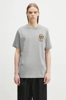 Kenzo tricou din bumbac x Verdy culoarea gri, cu imprimeu, FF58TS4824SG.94 imagine