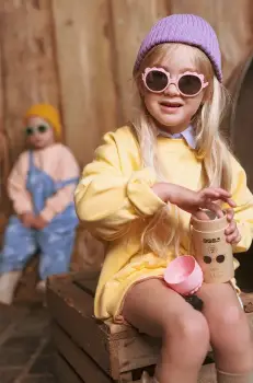 Ki ET LA ochelari de soare copii Lion culoarea roz imagine