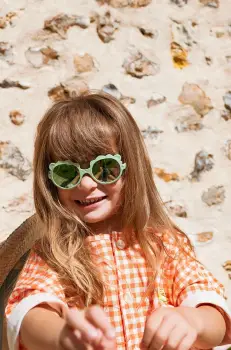 Ki ET LA ochelari de soare copii Lion culoarea verde imagine