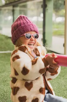 Ki ET LA ochelari de soare copii WaZZ culoarea roz imagine