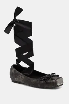 Koi Footwear balerini Blithe Metal Toe Ballet Flats imagine