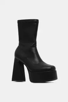 Koi Footwear botine culoarea negru, cu toc drept, Rakot imagine