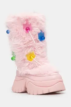 Koi Footwear cizme de iarna Hairly Lollipop culoarea roz, Hairly Lollipop imagine