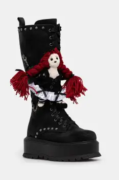 Koi Footwear cizme Phantom Emissary culoarea negru, cu platforma, Phantom Emissary imagine