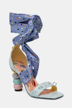 Koi Footwear sandale cu toc Cutie Macaroony Heels imagine