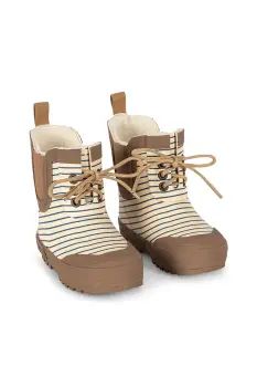 Konges Slojd cizme copii THERMO BOOTS PRINT culoarea bej, KS103543 imagine