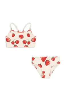 Konges Slojd costum de baie pentru copii din doua piese FRAGO BIKINI GRS culoarea bej, KS102231 imagine