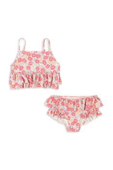 Konges Slojd costum de baie pentru copii din doua piese MANUCA FRILL BIKINI GRS culoarea roz, KS103261 imagine