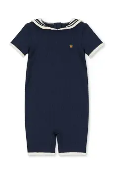 Konges Slojd costum de baie pentru copii SAILOR ONESIE culoarea albastru marin, KS102633 imagine