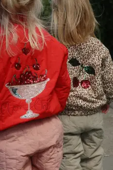 Konges Slojd geaca bomber pentru copii JUNO SEQUIN BOMBER JACKET imagine