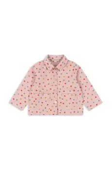 Konges Slojd geaca copii FEN JACKET GOTS culoarea roz, KS101976 imagine