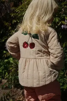 Konges Slojd geaca copii JUNA SEQUIN BOMBER JACKET imagine