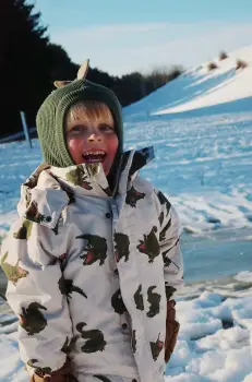 Konges Slojd geaca copii MISMOU JACKET culoarea bej, KS101269 imagine