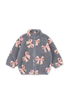 Konges Slojd geaca JODY TEDDY JACKET GRS culoarea violet, KS103584 imagine