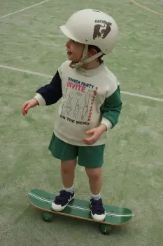 Konges Slojd hanorac de bumbac pentru copii SPOTTY LS POLO GOTS imagine