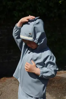 Konges Slojd jacheta si pantaloni pentru copii SHARKA RAIN SET imagine