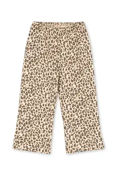 Konges Slojd pantaloni de bumbac pentru copii DREY PANTS GOTS cu imprimeu, KS104291 imagine
