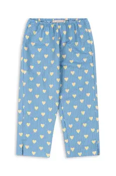 Konges Slojd pantaloni de bumbac pentru copii VIDA PANTS GOTS modelator, KS101727 imagine