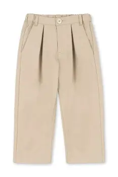 Konges Slojd pantaloni de bumbac pentru copii WILLO CHINOS GOTS imagine