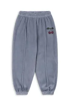 Konges Slojd pantaloni de trening pentru copii WALLY SWEAT PANTS GOTS neted, KS101732 imagine