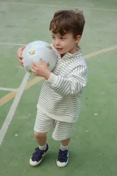 Konges Slojd pantaloni scurti copii LOU SWEAT SHORTS OCS imagine