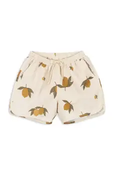 Konges Slojd pantaloni scurti de baie copii ASNOU SWIM SHORTS culoarea bej, KS102470 imagine