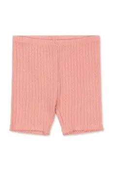 Konges Slojd pantaloni scurti din bumbac pentru copii MINNIE SHORT LEGGINGS GOTS imagine