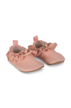 Konges Slojd pantofi de apa pentru copii FLEURI SWIM SHOES culoarea roz, KS102631 imagine