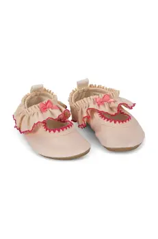Konges Slojd pantofi de apa pentru copii KITTY FRILL SWIM SHOES culoarea roz, KS103350 imagine