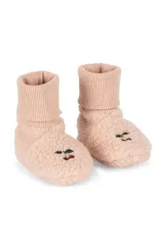 Konges Slojd pantofi pentru bebelusi SAFA BOOTS GRS culoarea roz, KS103555 imagine