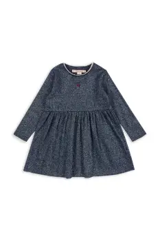 Konges Slojd rochie bebe ROLI DRESS culoarea bleumarin, mini, evazati, KS103968 imagine