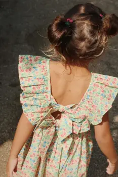 Konges Slojd rochie CIANNA DRESS GOTS mini, evazati, KS103200 imagine