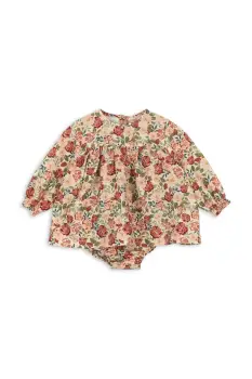 Konges Slojd rochie din bumbac pentru bebelusi BELLA FRILL ROMPER GOTS imagine