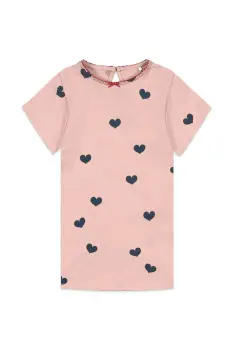 Konges Slojd rochie din bumbac pentru copii DREY SS DRESS GOTS imagine