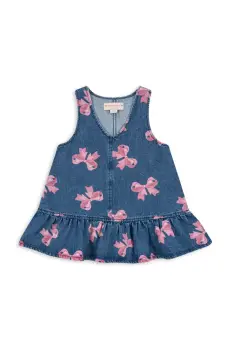 Konges Slojd rochie din bumbac pentru copii MAGOT DRESS GOTS mini, evazata, KS102921 imagine