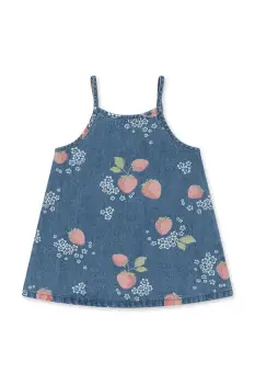 Konges Slojd rochie din denim pentru copii MAGOT STRAP DRESS GOTS imagine