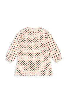 Konges Slojd rochie fete CHLEO DRESS OCS culoarea bej, mini, drept, KS102455 imagine