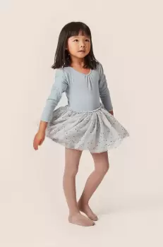 Konges Slojd rochie fete culoarea gri, mini, evazati imagine