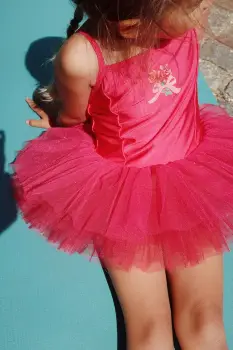 Konges Slojd rochie MARINA DRESS culoarea rosu, mini, evazati, KS103214 imagine