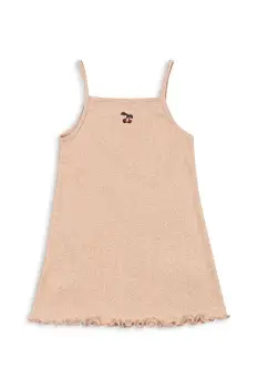 Konges Slojd rochie ROLI STRAP DRESS culoarea portocaliu, mini, drept, KS103316 imagine